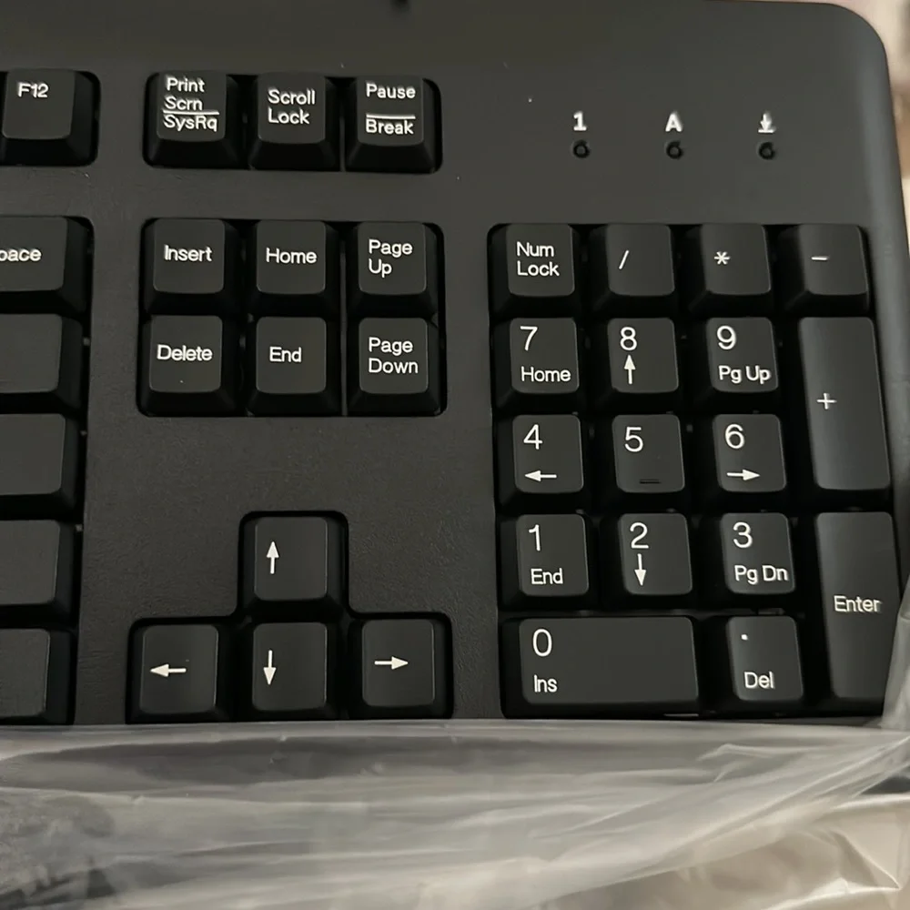 HP Lite-On Wired Black Keyboard
